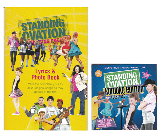 Standing Ovation CD & Lyric Book Bundle
